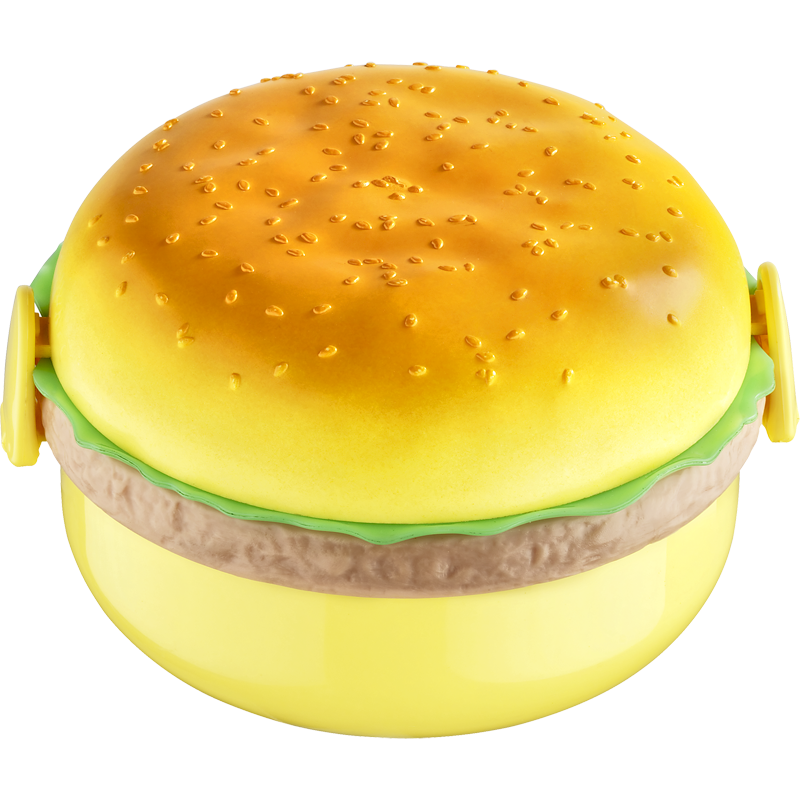 Yuvarlak Hamburger Beslenme Kabı
